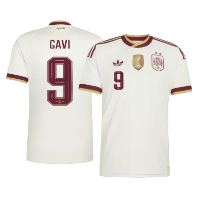 GAVI #9 Spain Champion Away Soccer Jersey World Cup 2026 - gogoalshop