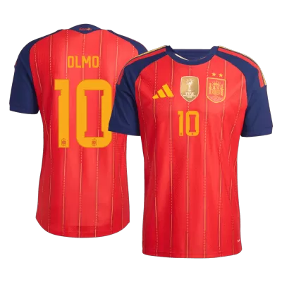 OLMO #10 Spain Home Player Version Jersey World Cup 2026 - Champion - gogoalshop