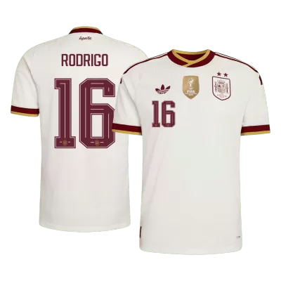 RODRIGO #16 Spain Away Player Version Jersey World Cup 2026 - Champion - gogoalshop