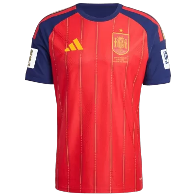 Spain Home Soccer Jersey World Cup 2026 - Final Match (With Patches) - gogoalshop