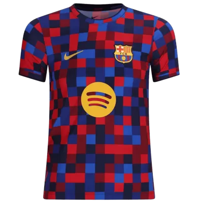 Barcelona Pre-Match Soccer Jersey 2026/27 Red&Blue - gogoalshop