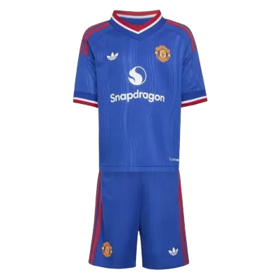 Manchester United Away Kids Soccer Jerseys Kit 2026/27 - gogoalshop