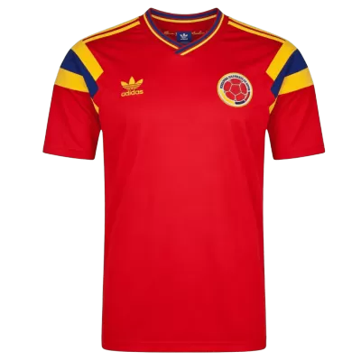 Retro Soccer Jersey Colombia Away 1990 - gogoalshop