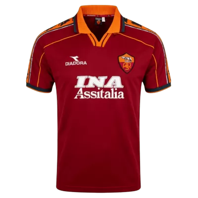 Retro Soccer Jersey Roma Home 1998/99 - gogoalshop