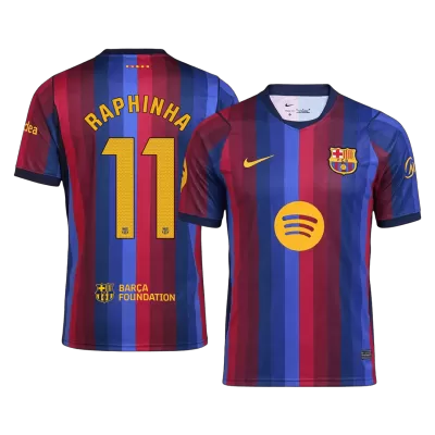 RAPHINHA #11 Barcelona Home Soccer Jersey 2026/27 - gogoalshop