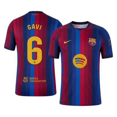 GAVI #6 Barcelona Home Player Version Jersey 2026/27 - gogoalshop