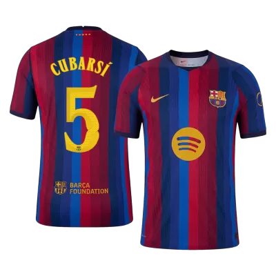 CUBARSÍ #5 Barcelona Home Player Version Jersey 2026/27 - UCL - gogoalshop