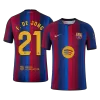 F. DE JONG #21 Barcelona Home Player Version Jersey 2026/27 - gogoalshop