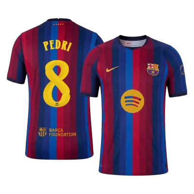 PEDRI #8 Barcelona Home Player Version Jersey 2026/27 - UCL - gogoalshop
