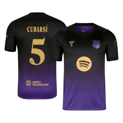 CUBARSÍ #5 Barcelona Away Soccer Jersey 2026/27 -UCL - gogoalshop