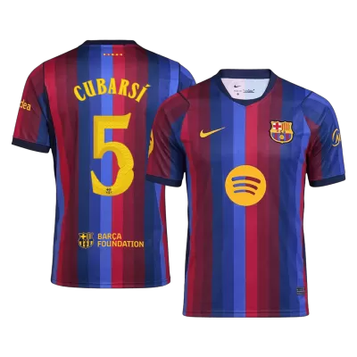 CUBARSÍ #5 Barcelona Home Soccer Jersey 2026/27 -UCL - gogoalshop