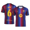 GAVI #6 Barcelona Home Soccer Jersey 2026/27 -UCL - gogoalshop