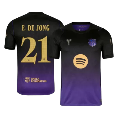 F. DE JONG #21 Barcelona Away Soccer Jersey 2026/27 -UCL - gogoalshop