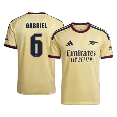GABRIEL #6 Arsenal Third Away Soccer Jersey 2026/27 -UCL - gogoalshop
