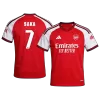 SAKA #7 Arsenal Home Soccer Jersey 2026/27 -UCL - gogoalshop