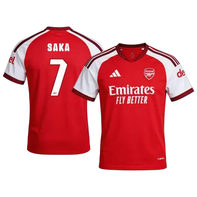 SAKA #7 Arsenal Home Soccer Jersey 2026/27 -UCL - gogoalshop