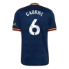 GABRIEL #6 Arsenal Away Soccer Jersey 2026/27 - gogoalshop
