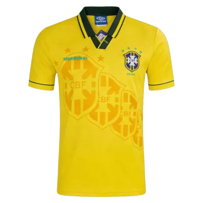 Retro Soccer Jersey Brazil Home 1994 - gogoalshop