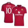 CUNHA #10 Manchester United Home Soccer Jersey 2026/27 -UCL - gogoalshop