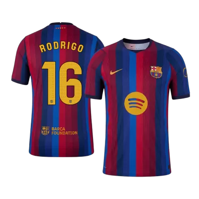 RODRIGO #16 Barcelona Home Player Version Jersey 2026/27 - gogoalshop