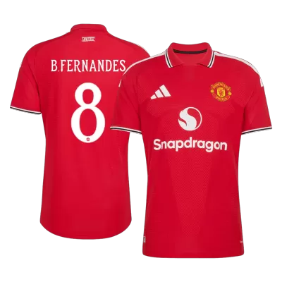 B. FERNANDES #8 Manchester United Home Player Version Jersey 2026/27 - UCL - gogoalshop