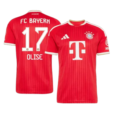 OLISE #17 Bayern Munich Home Soccer Jersey 2026/27 - gogoalshop