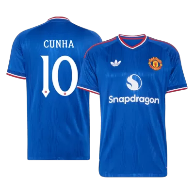 CUNHA #10 Manchester United Away Player Version Jersey 2026/27 - UCL - gogoalshop