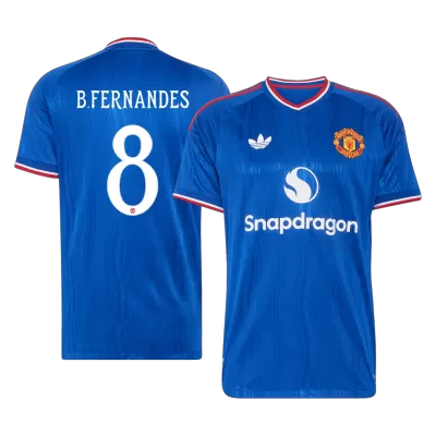 B. FERNANDES #8 Manchester United Away Player Version Jersey 2026/27 - UCL - gogoalshop