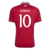 CUNHA #10 Manchester United Home Soccer Jersey 2026/27 -UCL - gogoalshop