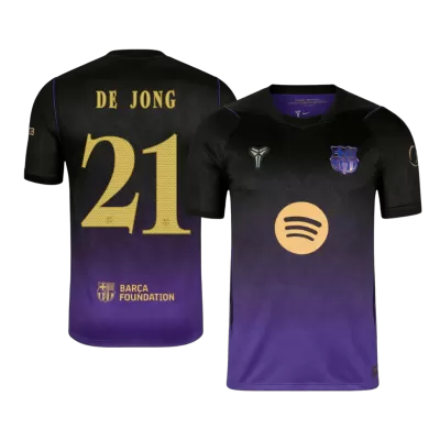 DE JONG #21 Barcelona Away Player Version Jersey 2026/27 - UCL - gogoalshop