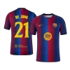 DE JONG #21 Barcelona Home Player Version Jersey 2026/27 - UCL - gogoalshop