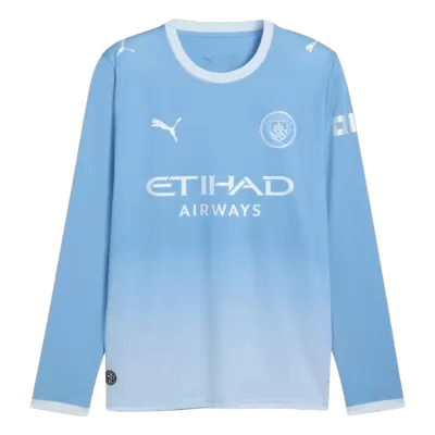 Manchester City Home Long Sleeve Jersey 2026/27 - gogoalshop