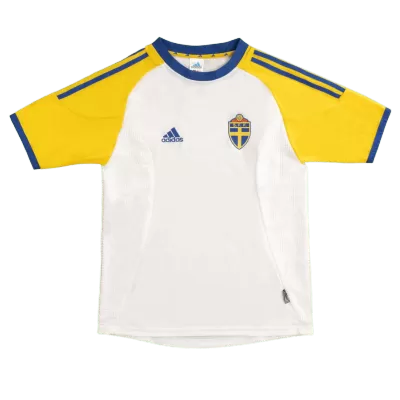 Retro Soccer Jersey Sweden Away World Cup 2002 - gogoalshop