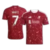 WIRTZ #7 Liverpool Home Soccer Jersey 2026/27 - gogoalshop