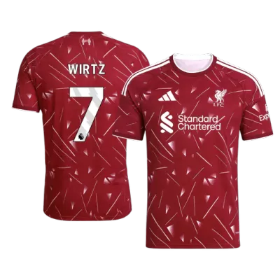 WIRTZ #7 Liverpool Home Soccer Jersey 2026/27 - gogoalshop