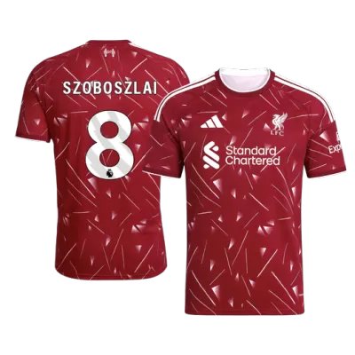 SZOBOSZLAI #8 Liverpool Home Soccer Jersey 2026/27 - gogoalshop