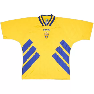 Retro Soccer Jersey Sweden Home World Cup 1994 - gogoalshop