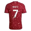 WIRTZ #7 Liverpool Home Soccer Jersey 2026/27 - gogoalshop