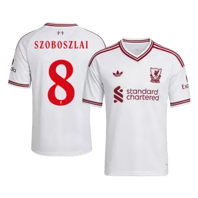 SZOBOSZLAI #8 Liverpool Away Soccer Jersey 2026/27 -UCL - gogoalshop