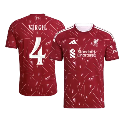 VIRGIL #4 Liverpool Home Soccer Jersey 2026/27 - UCL - gogoalshop