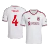 VIRGIL #4 Liverpool Away Soccer Jersey 2026/27 -UCL - gogoalshop
