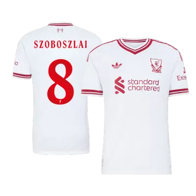 SZOBOSZLAI #8 Liverpool Away Player Version Jersey 2026/27 - UCL - gogoalshop