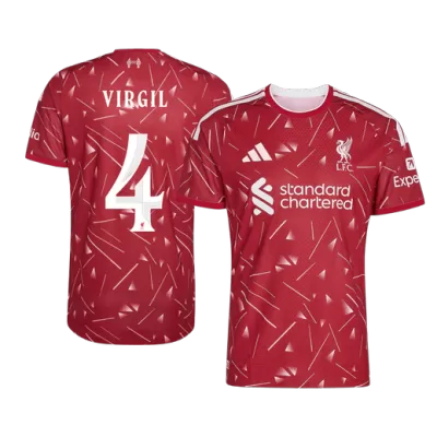 VIRGIL #4 Liverpool Home Player Version Jersey 2026/27 - UCL - gogoalshop