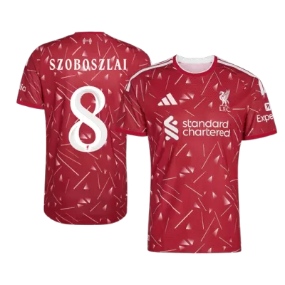 SZOBOSZLAI #8 Liverpool Home Player Version Jersey 2026/27 - UCL - gogoalshop