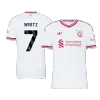 WIRTZ #7 Liverpool Away Player Version Jersey 2026/27 - gogoalshop