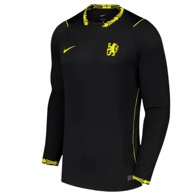 Chelsea Away Long Sleeve Kids Soccer Jerseys Kit 2026/27 - gogoalshop