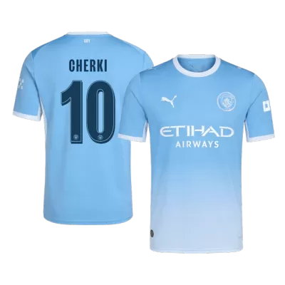 CHERKI #10 Manchester City Home Soccer Jersey 2026/27 -UCL - gogoalshop