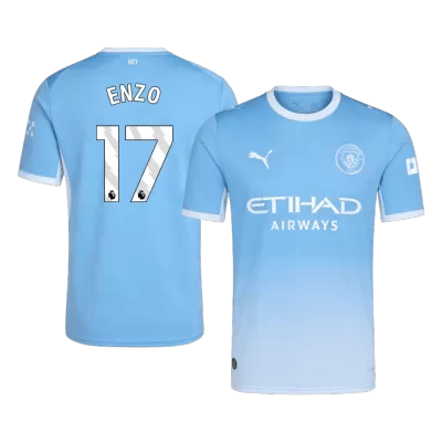 ENZO #17 Manchester City Home Soccer Jersey 2026/27 - gogoalshop