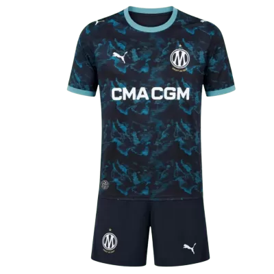 Marseille Away Kids Soccer Jerseys Kit 2026/27 - gogoalshop