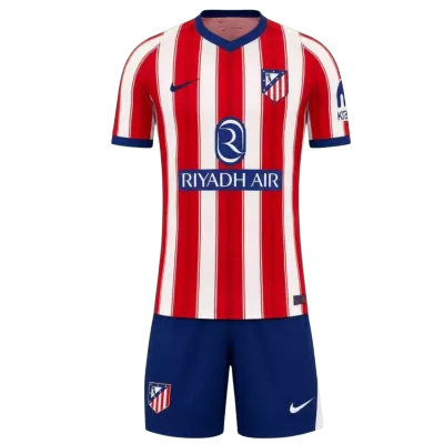 Atletico Madrid Home Kids Soccer Jerseys Kit 2026/27 - gogoalshop